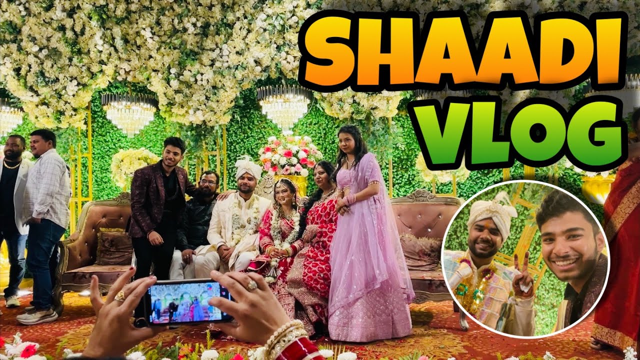 Bhai ki shaadi 🥳 || wedding vlog part-1