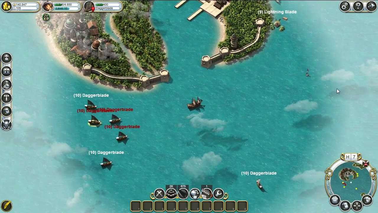Pirate Storm - extended gameplay