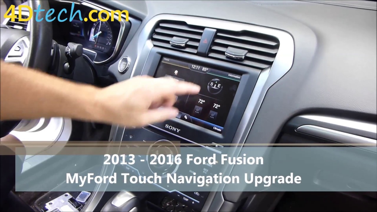 Добавление заводской навигации в MyFord Touch | Ford Fusion 2013–2016 гг.