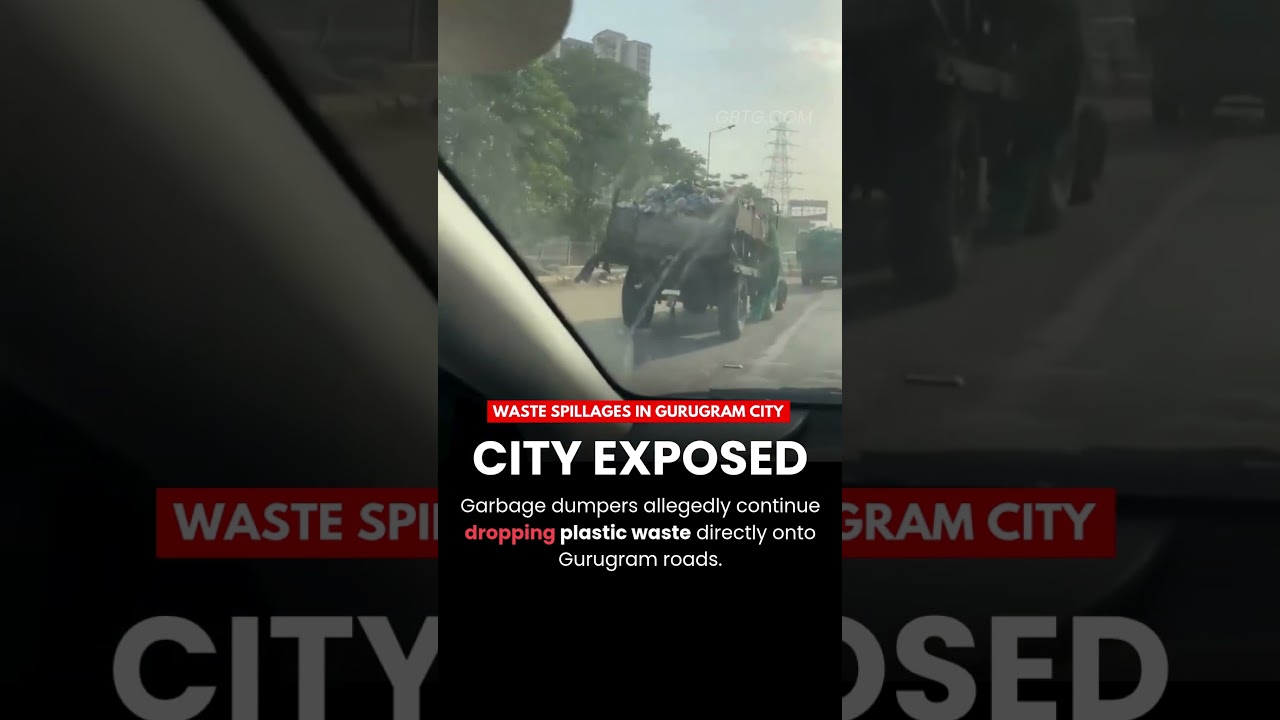 Is Gurugram Becoming A Garbage City? | Residents Demand Accountability  #gurugram #india #news