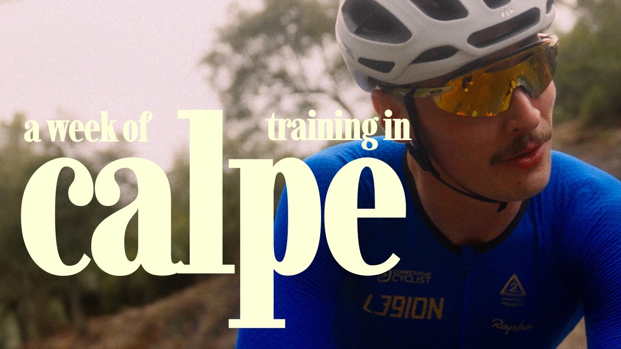 ucieczka z Wielkiej Brytanii na tygodniową wycieczkę rowerową do Calpe (w tym Coll de Rates PB)