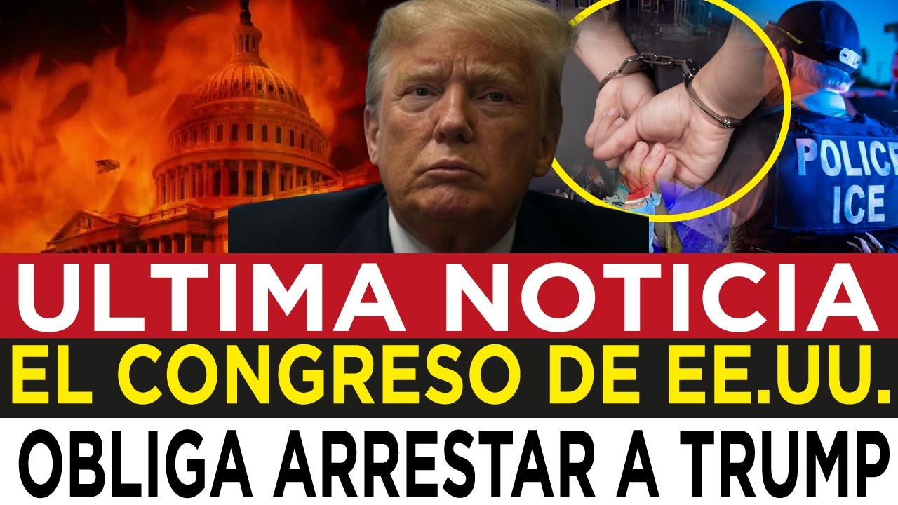 CONGRESO DE EE. UU. ORDENA LA DESTITUCIÓN INMEDIATA DE DONALD TRUMP