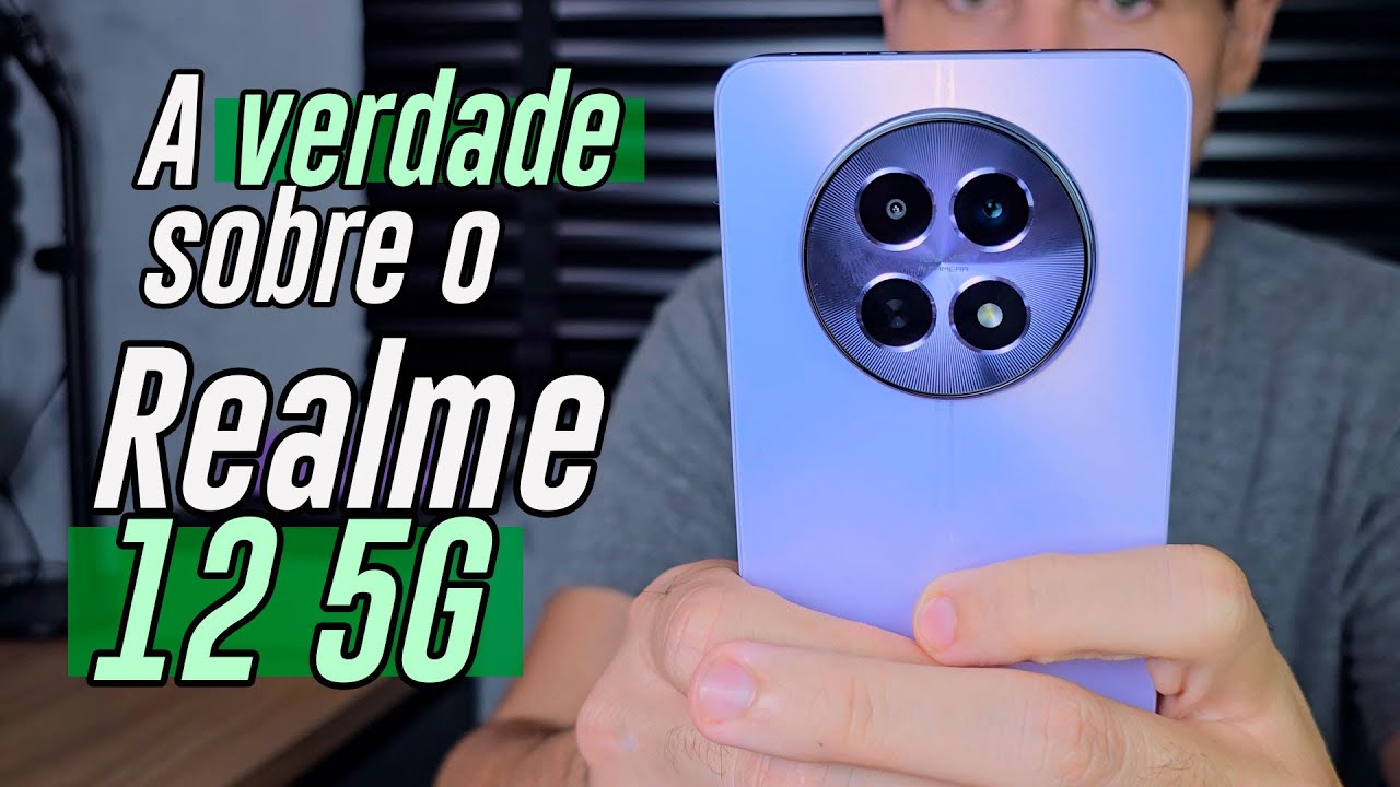 O que mudaram aqui? Usei o Realme 12 5G (Review)
