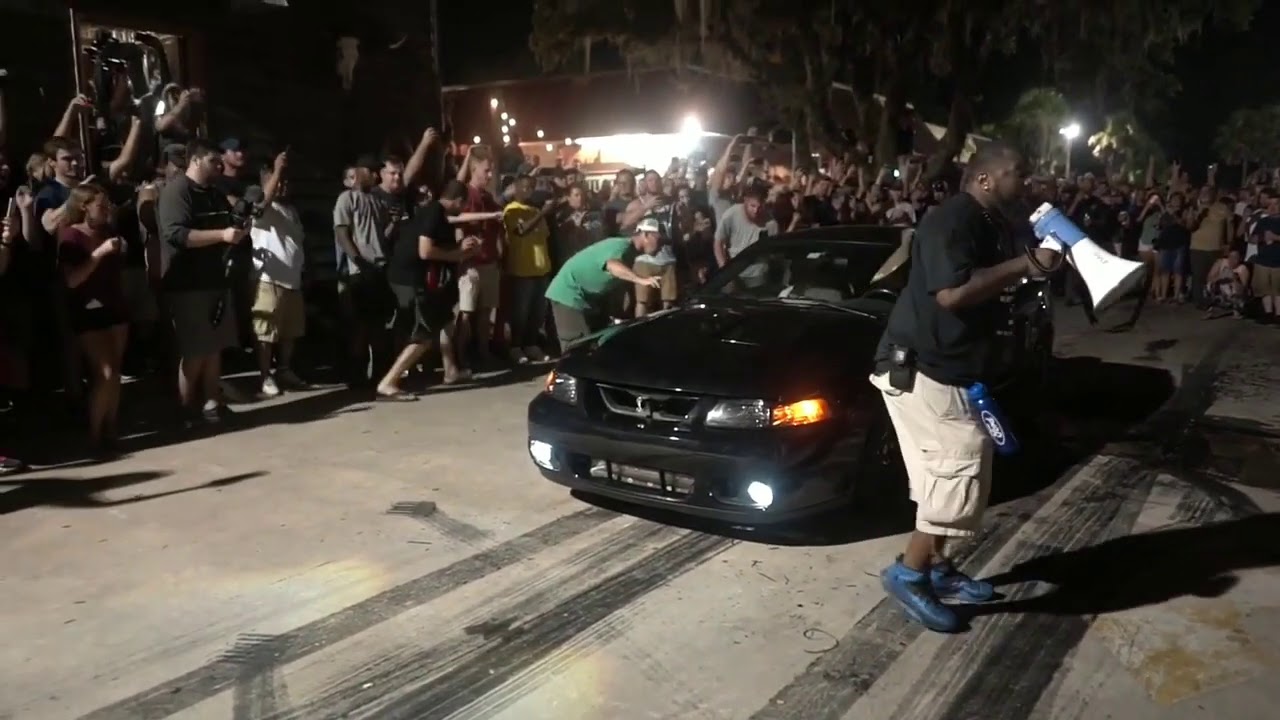 Twin turbo cobra burnout