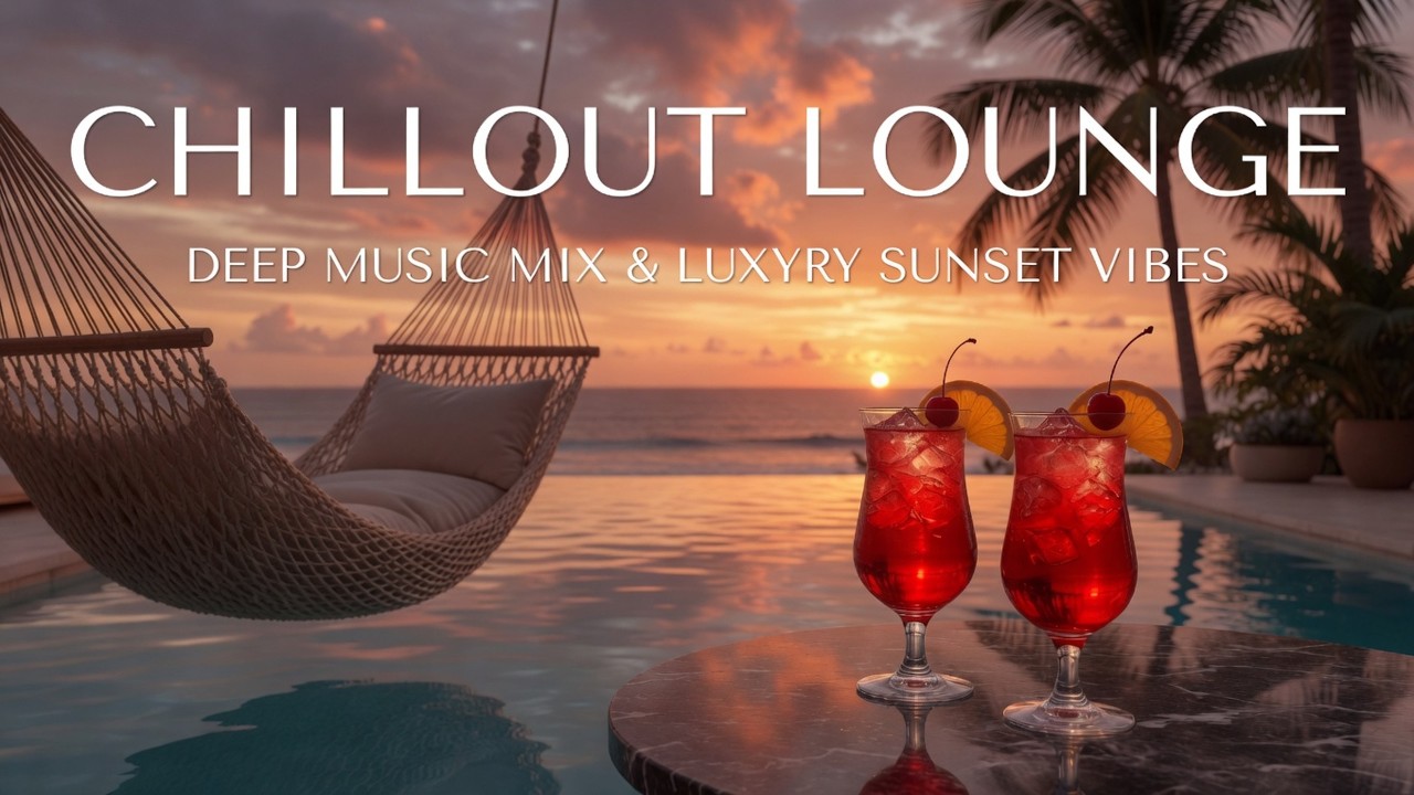 Chillout Lounge Music ~ Luxury Sunset Deep Chill & Perfect Work Relaxing Vibes