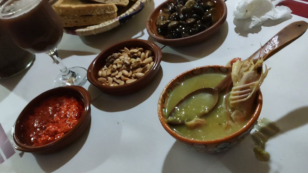 مطعم العشاب...مارينا... بطنجة..اشهى اطباق السمك