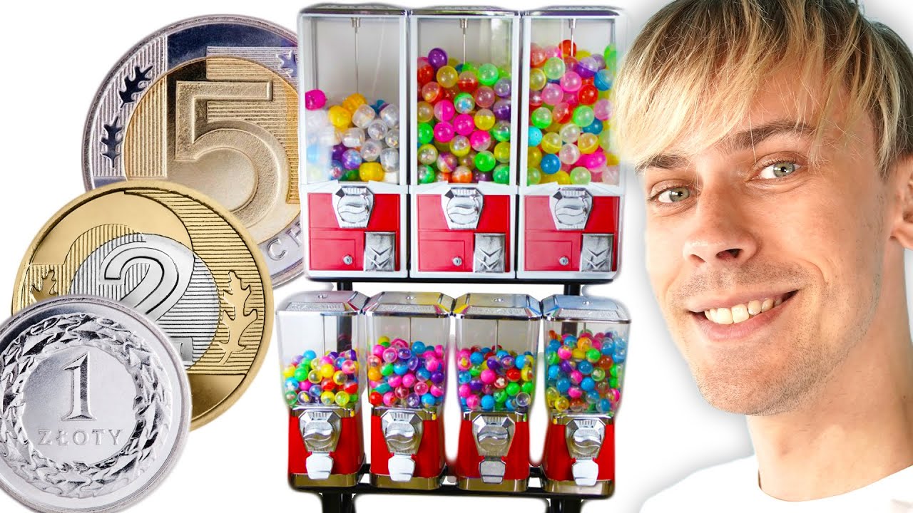 ZABAWKI z AUTOMAT&Oacute;W za 1, 2 i 5zł