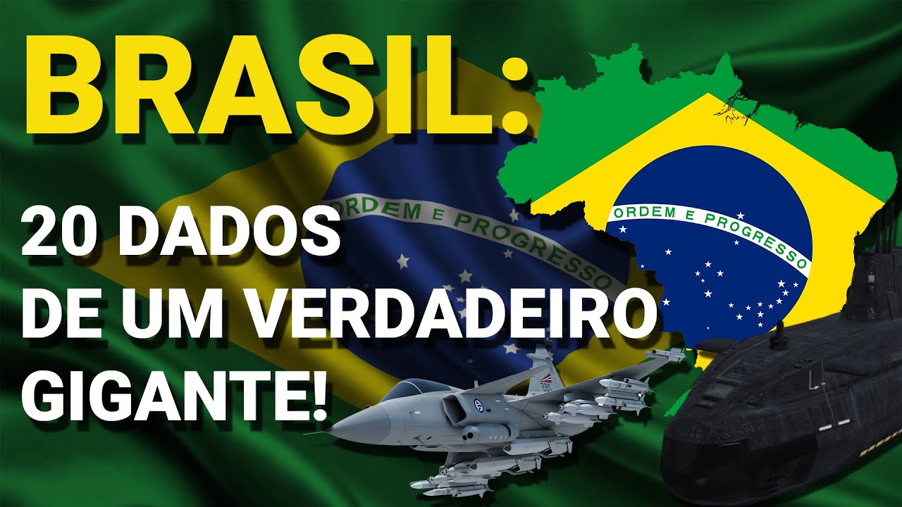 20 dados impressionantes sobre o Brasil