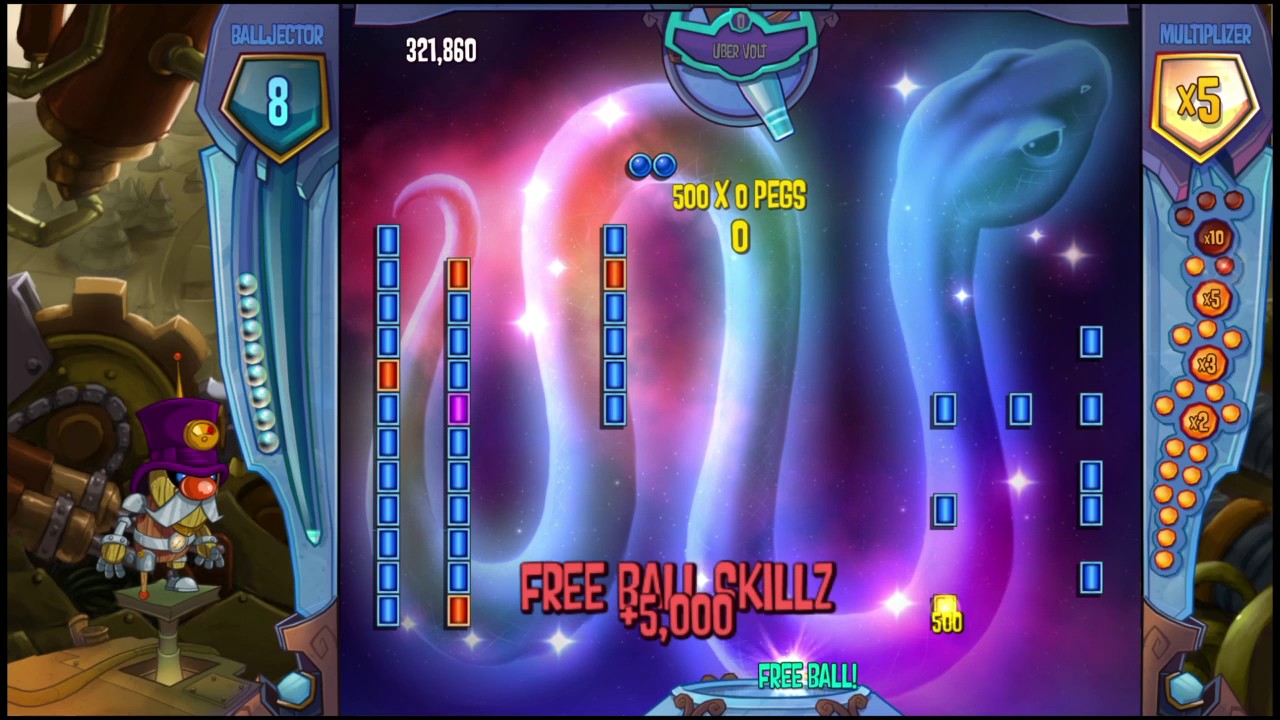 Peggle 2 - Celestial Realm Level 9 - The Great Snake Completed