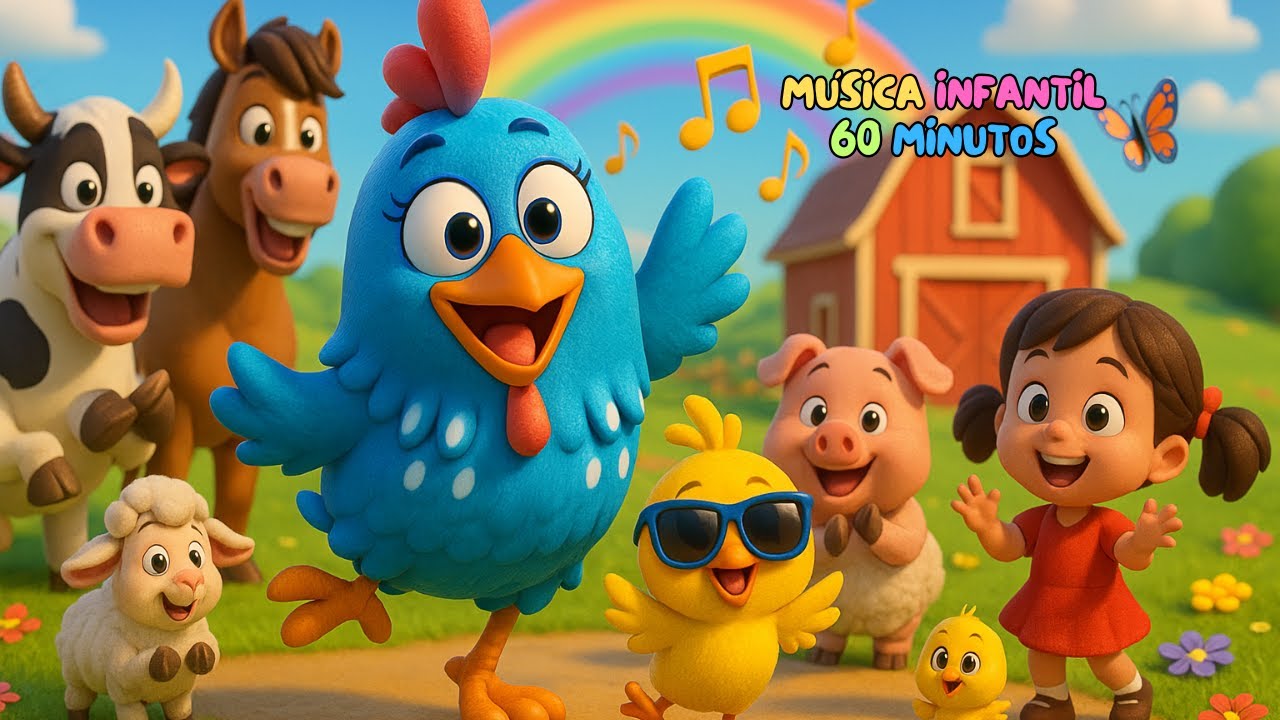 Galinha Pintadinha Volume 7 | Seu McDonald tinha uma Fazenda | Canção de Brincar no Parquinho