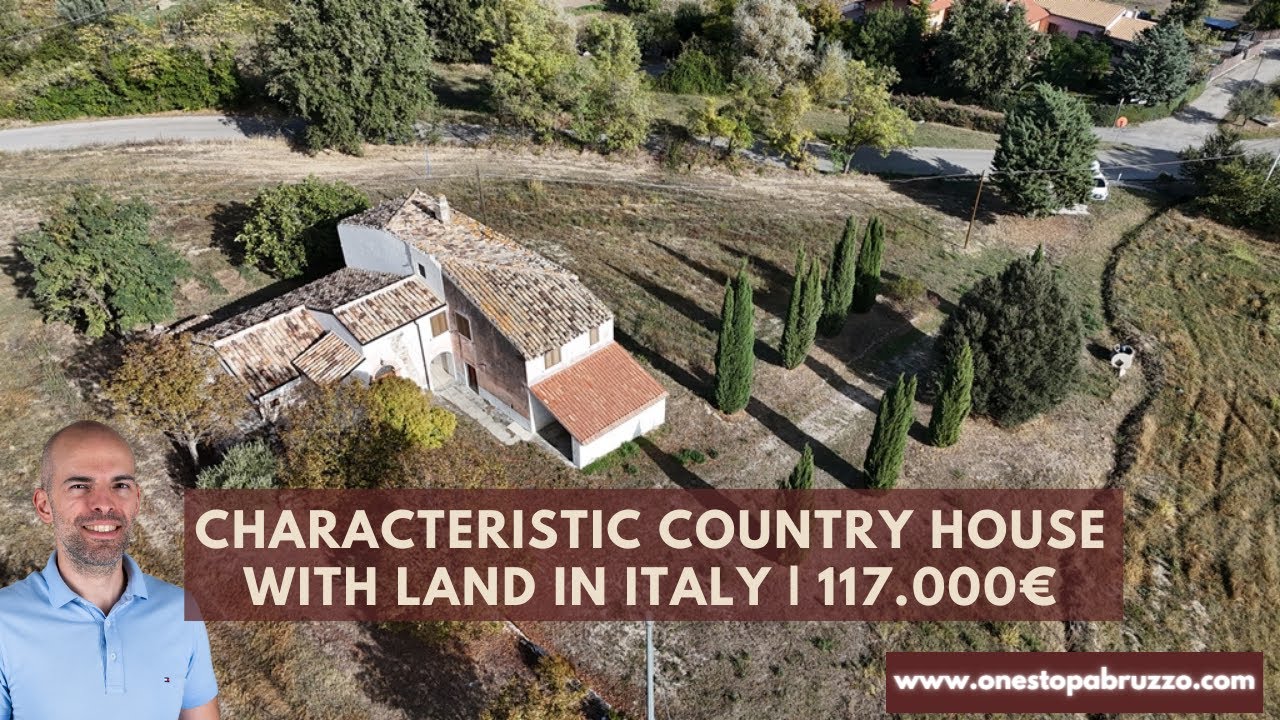 *SOLD* Must-See! ALANNO Country House Tour With 2 Hectares Land - Dream Italian Homes For Sale 🇮🇹‌