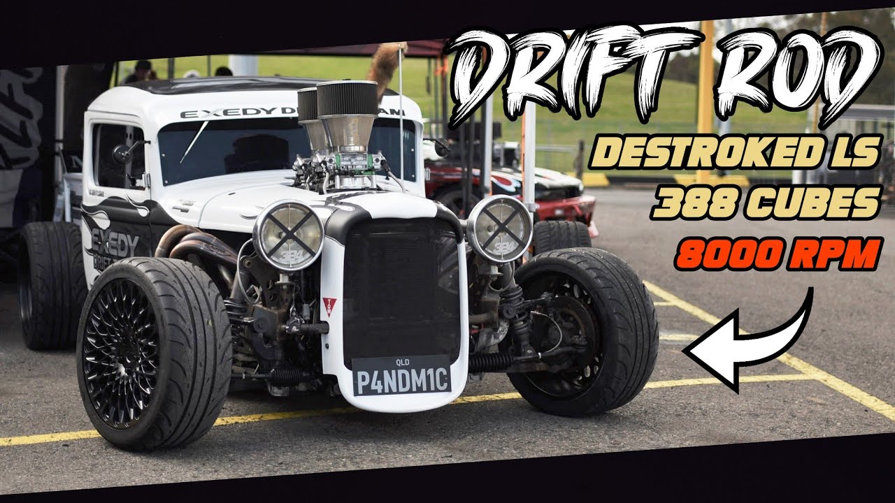 || DRIFT ROD || Lapping Sydney Motorsport Park in an 8000rpm LS Drift Machine!!