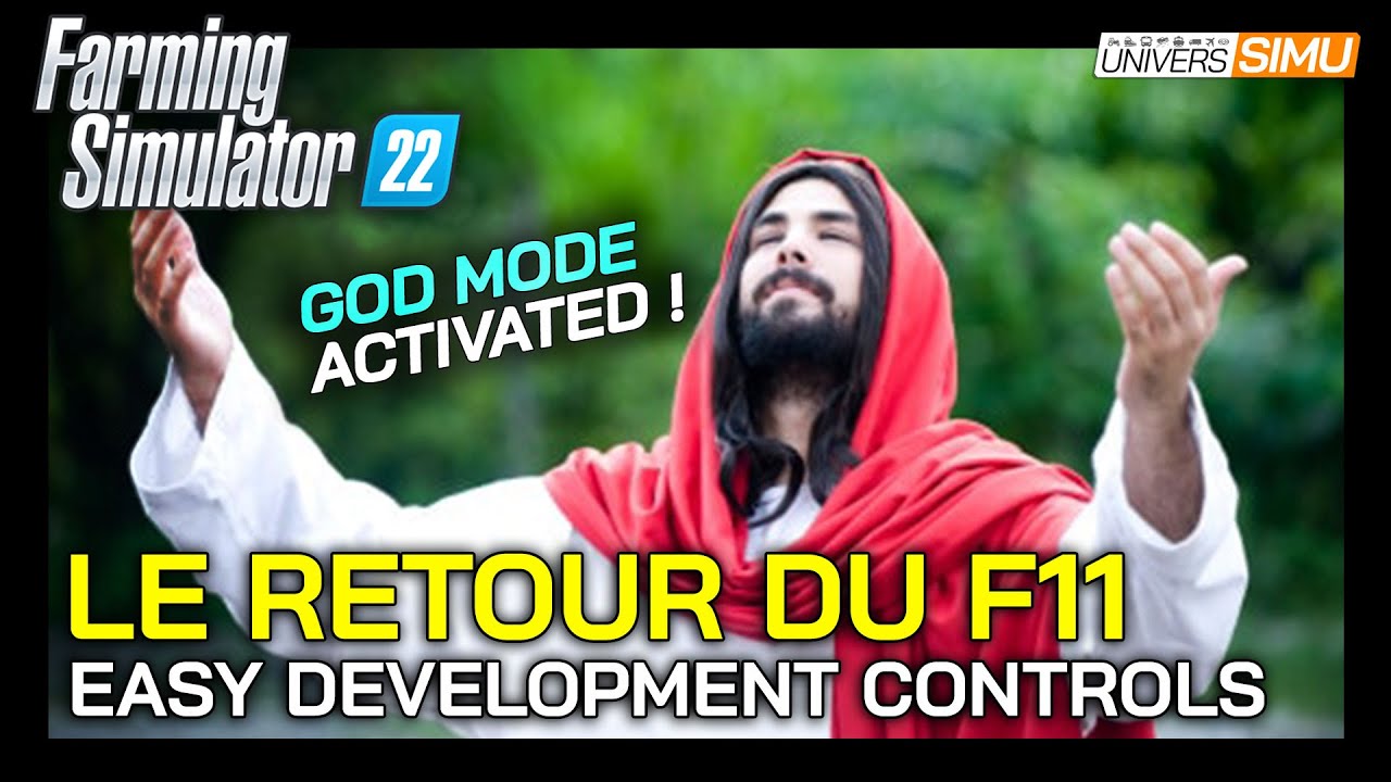 L'Easy Development Controls, plus complet que jamais sur FARMING SIMULATOR 22