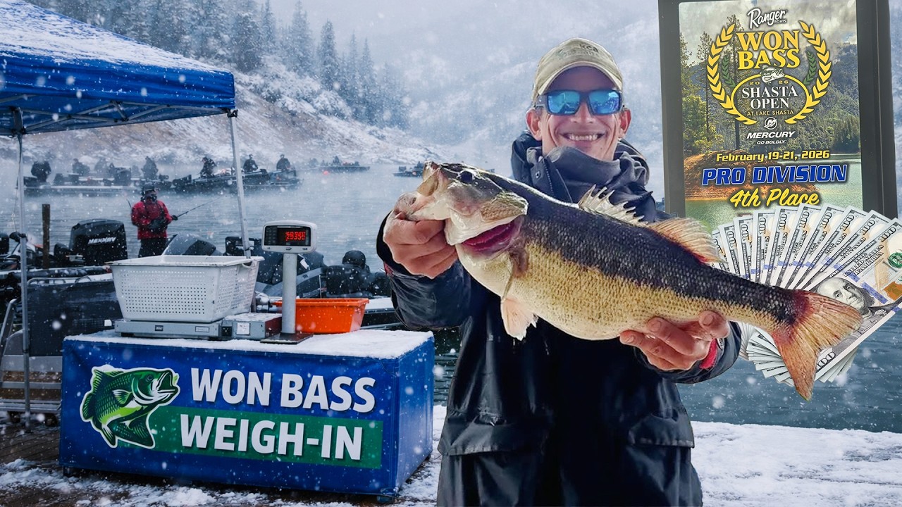 Рыбалка на озере Шаста принесла 60 000 долларов