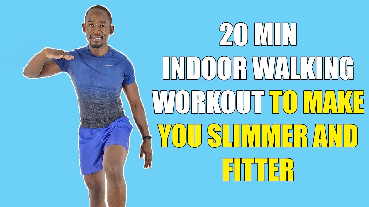 20 Minute FUN INDOOR WALKING WORKOUT to Make You Fitter and Slimmer