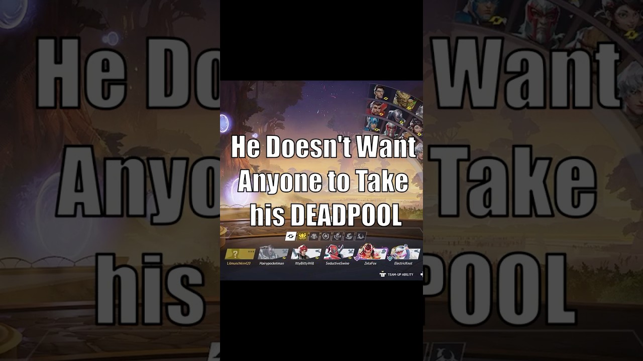 Marvel Rivals Deadpool SUSSY Moment | 
