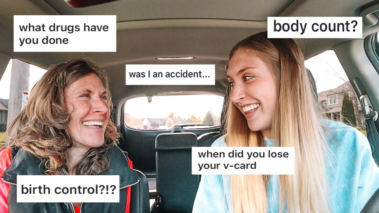 ASKING MY MOM QUESTIONS TEENS ARE TOO AFRAID TO ASK THEIRS...