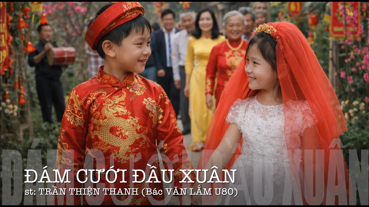 ĐÁM CƯỚI ĐẦU XUÂN (TRẦN THIỆN THANH )  Bác Văn Lắm U80