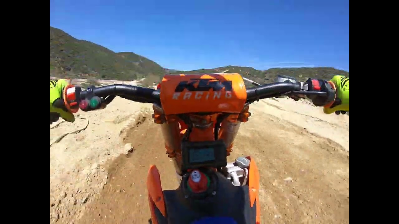 Electric KTM at Glen Helen   Part 2.   QS138 70H V3 &  EM 260S Controller. What a great ride day.