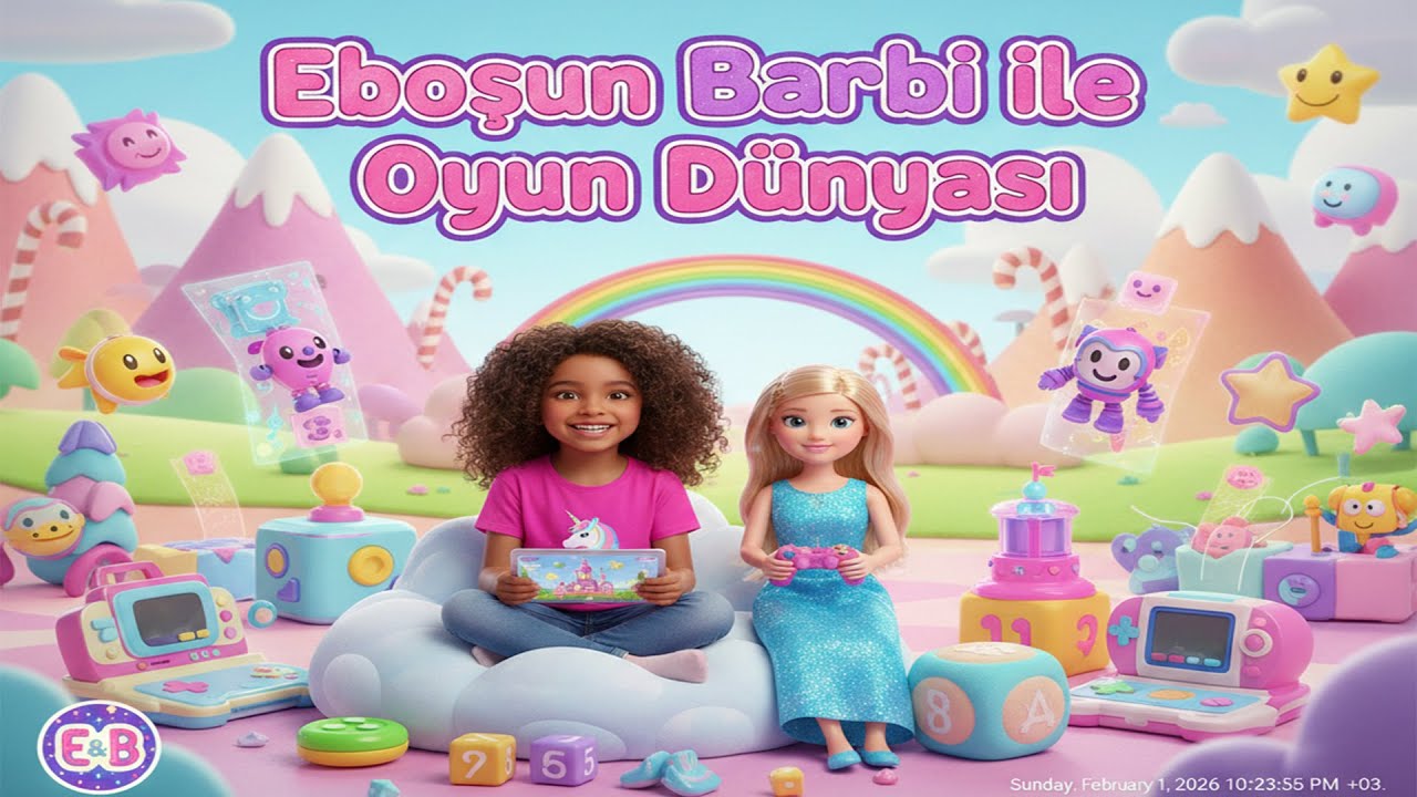 Eboşun Barbi ile Oyun Dünyası  #oyun #oyundunyasi #barbie