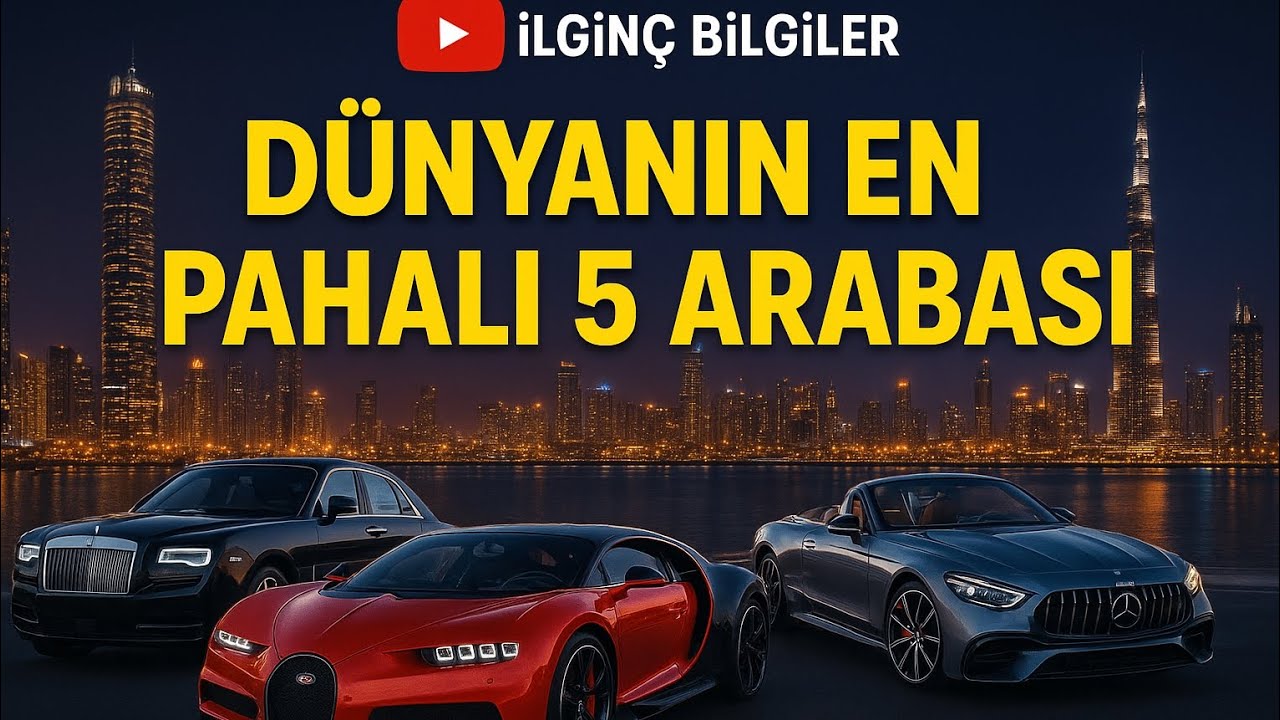 DÜNYANIN EN PAHALI 5 ARABASI EN PAHALI ARABA 1955 MODEL!!!