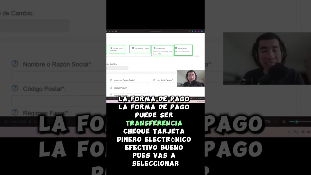 Selecciona correctamente el régimen fiscal