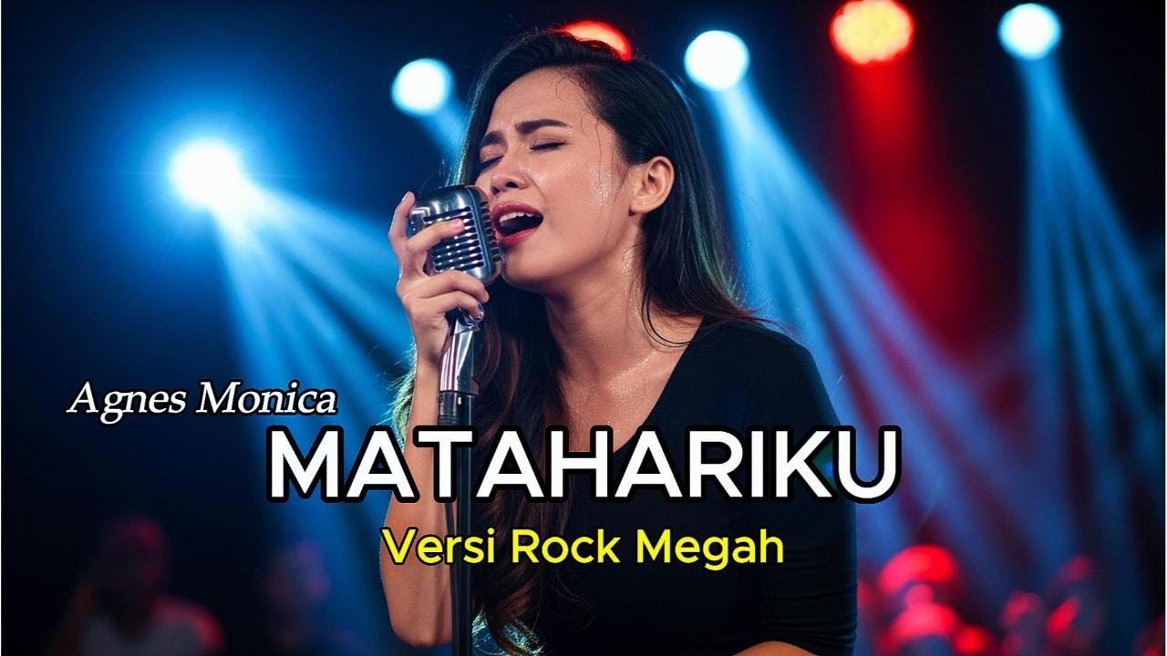 MATAHARIKU – AGNES MONICA 🎸 ROCK VERSION | AI COVER BY MELATI COVER
