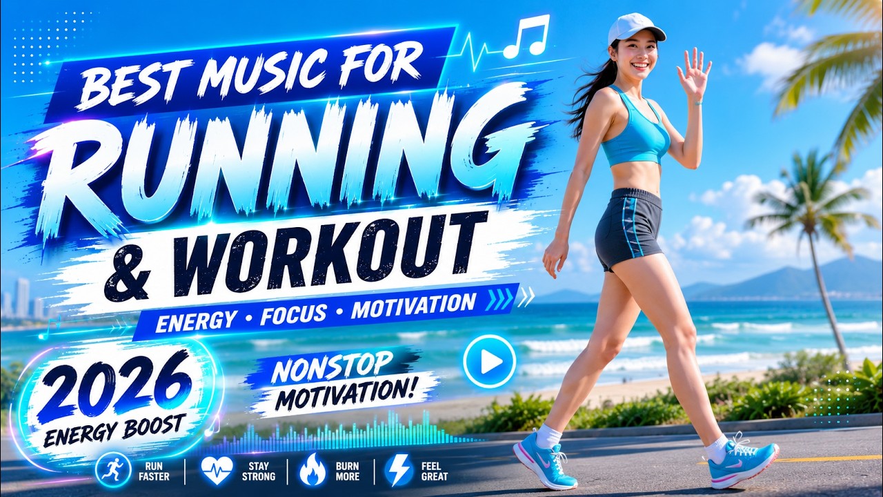 2026 Running Music - Ultimate Non-Stop 180 BPM Mix for Zone 2 Fat Burn & Peak Cardio Motivation 🔥🏆