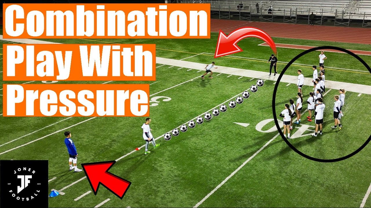 🚫TEAM TRAINING🚫COMBINATION PLAY‼️Improve Passing & 1st Touch UNDER PRESSURE ⚽️ Joner Football