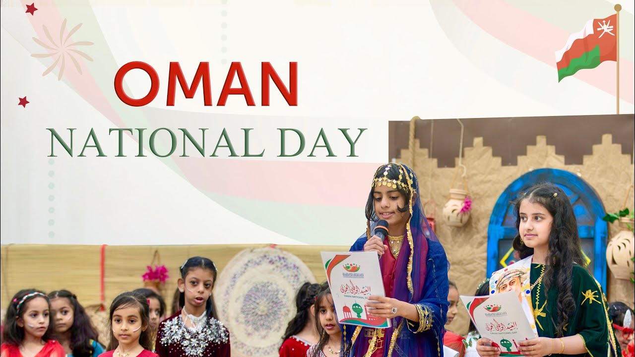 National Day Celebration at DAK School 🇴🇲 2025-2026