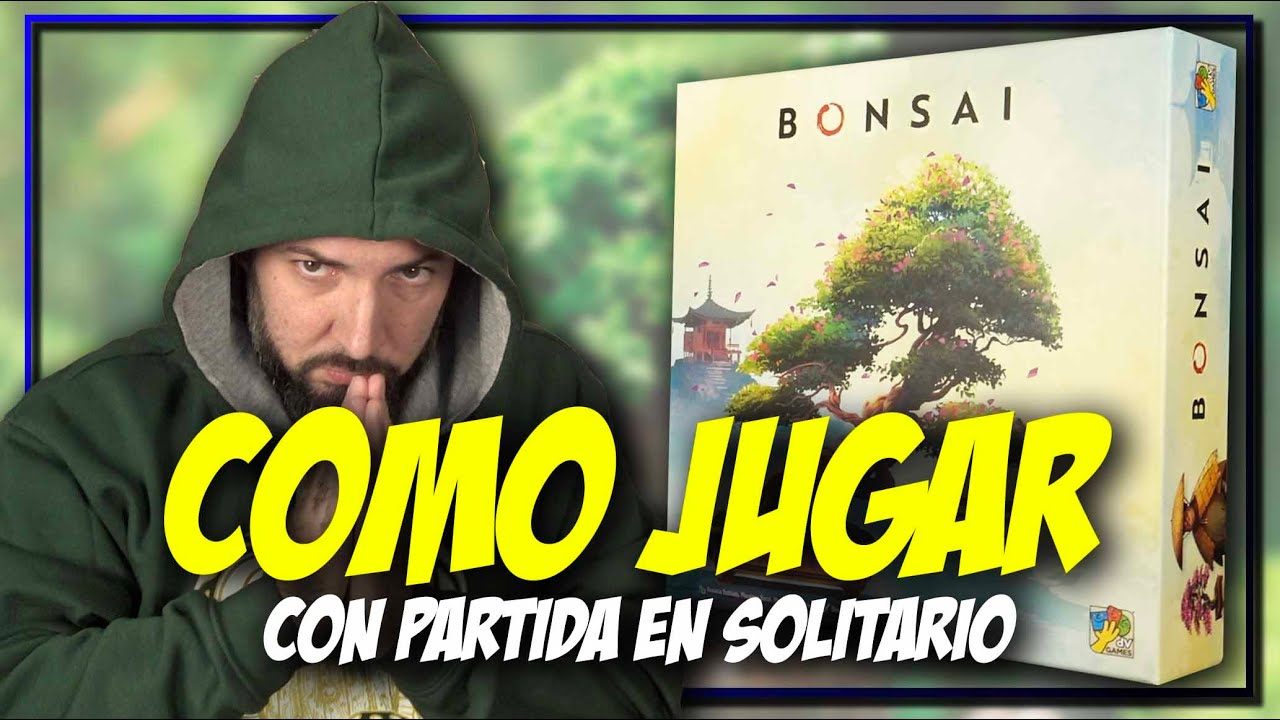 COMO JUGAR a BONSAI | con partida en MODO SOLITARIO
