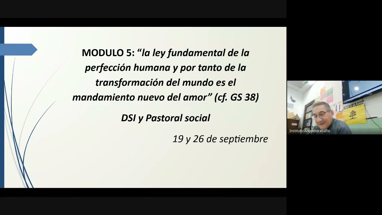 IACS Módulo DOCTRINA SOCIAL DE LA IGLESIA 2do. Encuentro