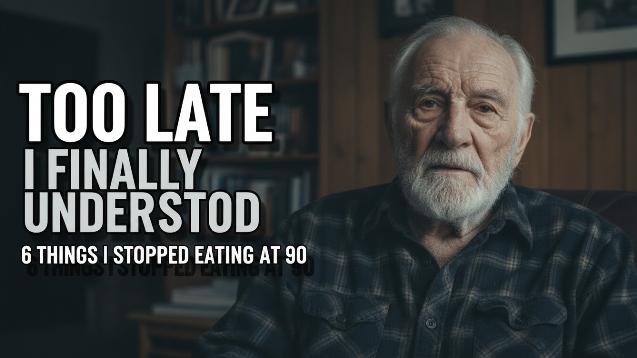 I’m 90 years old… 6 things I stopped eating when I realized my health was going to take away dignity