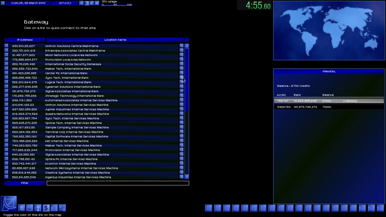 Uplink: TERMINAL (max rank) in 8:37