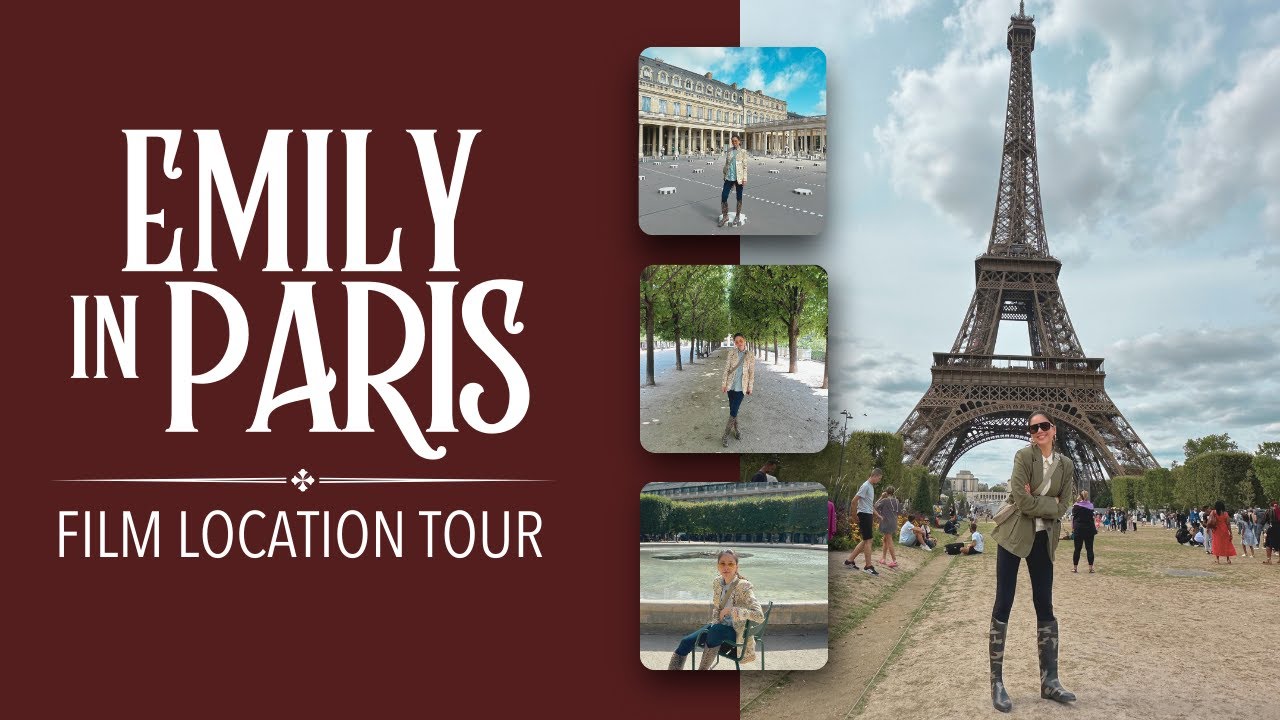 PARIS 22 Most Iconic Landmarks via Emily in Paris: Private Guided Tour | EduVLOG | NO NEED 2B A Fan!