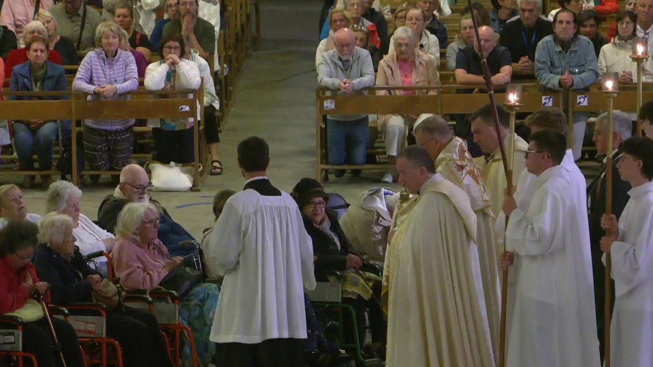 Procession eucharistique du Sanctuaire de Lourdes September 23, 2024