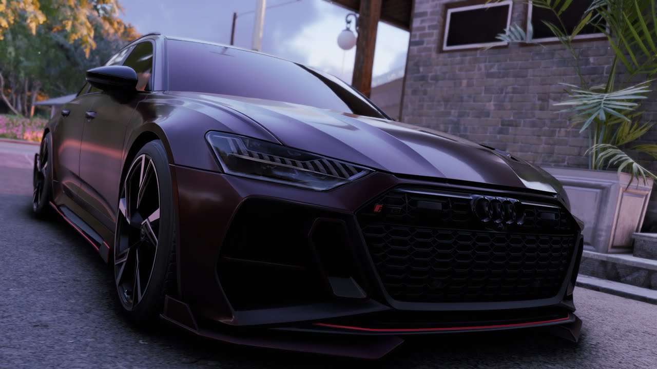 Ruta al Atardecer en mi Audi RS6 – Potencia, Lujo y Libertad Sobre el Asfalto 🔥🏎️