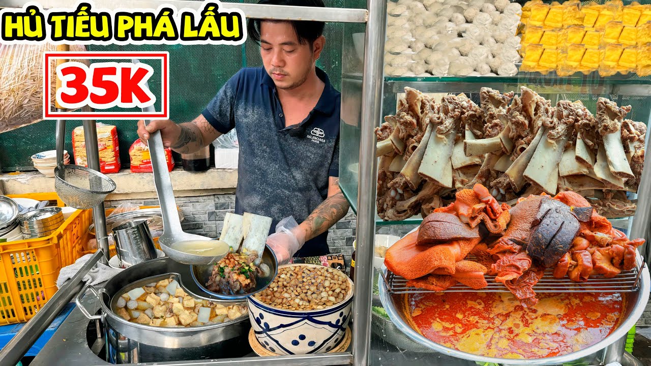 Anh Trai Bán Hủ Tiếu Phá Lấu Bò 35K Khoe Tự Sáng Tạo Nhờ Tầm Sư Học Đạo 4 Phương 8 Hướng