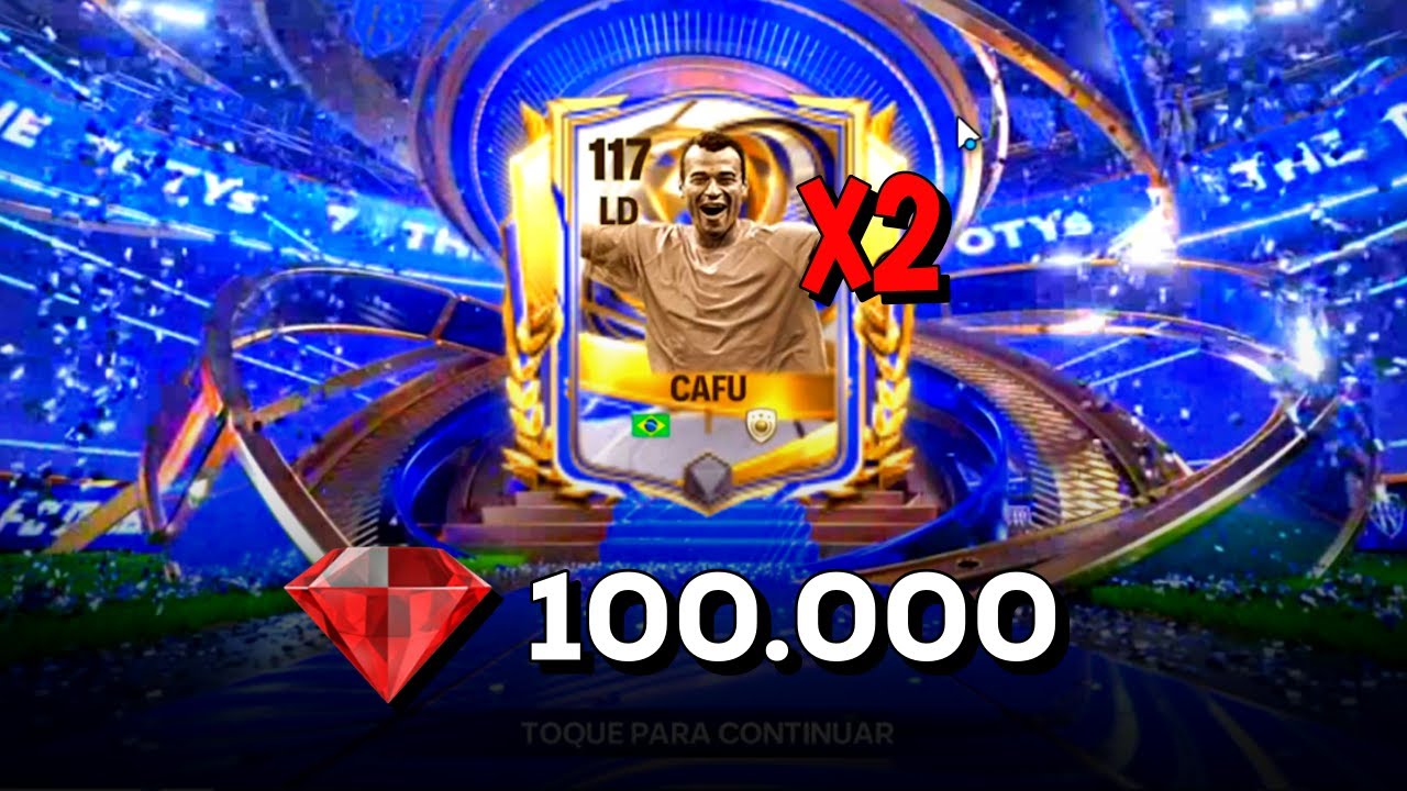 Nunca tive tanta sorte! 100mil joias no Pack open Fc Mobile 26