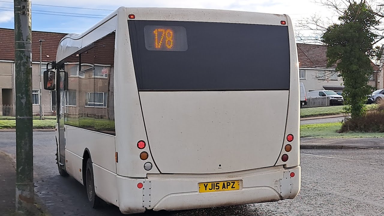 YJ15 APZ| Craigs of cumbernauld Optare Solo SR M710SE| Route 178