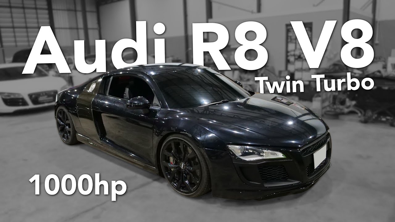 พาชม Audi R8 V8 Twin Turbo 1000hp ( งบ1.2ล้าน!! )