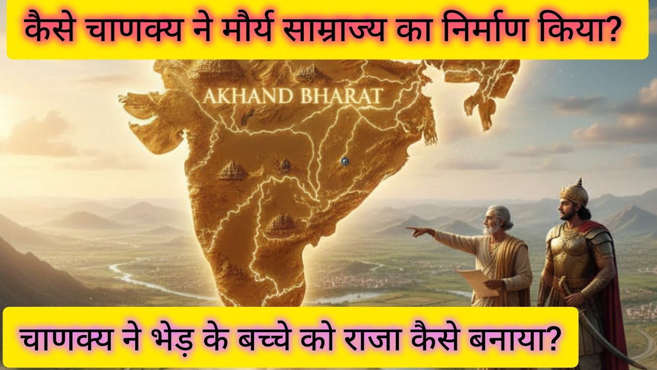 कैसे चाणक्य ने मौर्य साम्राज्य का निर्माण किया?  #chanakya ##chandraguptamourya  #mouryaempire 