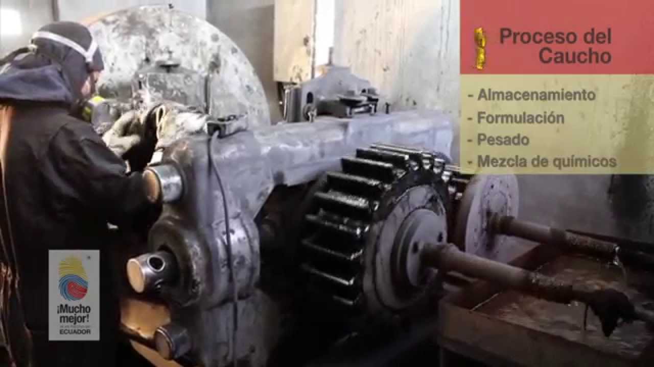 Proceso de Producci&oacute;n del Caucho