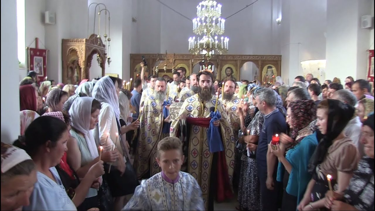 Sfanta Biserica Draxeni, jud.Vaslui - sarbatorirea unui an de la sosirea moastelor Sf. Ier. Nectarie
