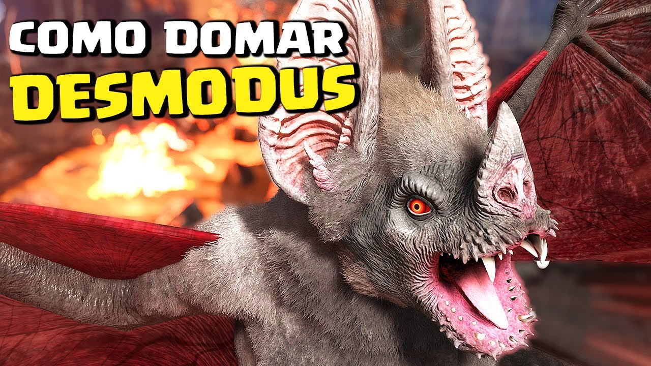 COMO DOMAR O DESMODUS E SUAS INCRÍVEIS HABILIDADES - ARK: SURVIVAL EVOLVED