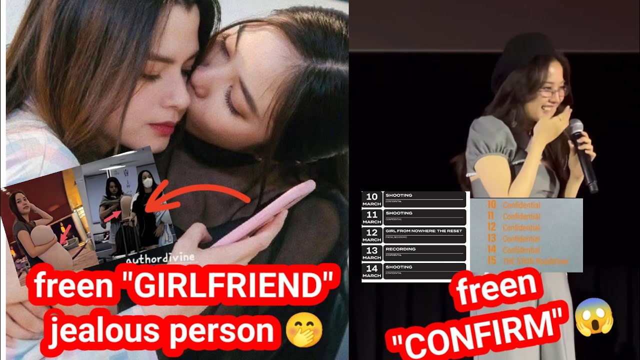 Freen GIRLFRIEND jealous person 🤭 freen CONFIRM 😱