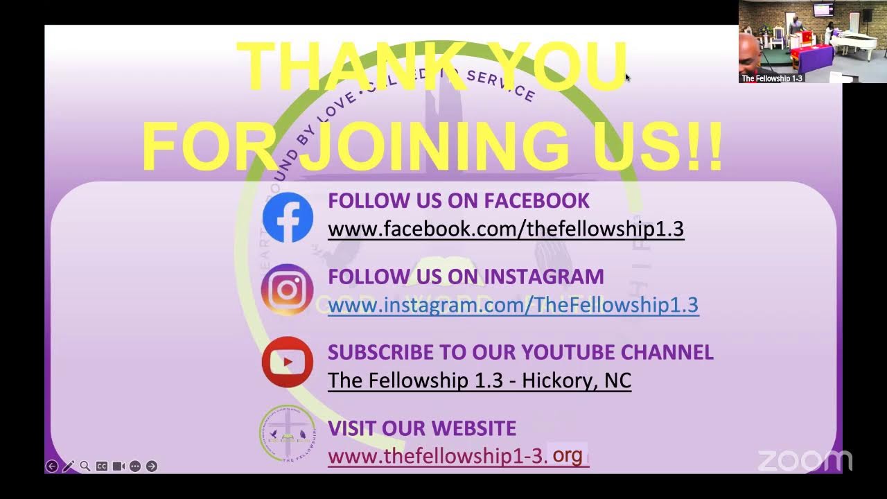 6th Pastoral Anniversary Service at 3pm (2/7/26)