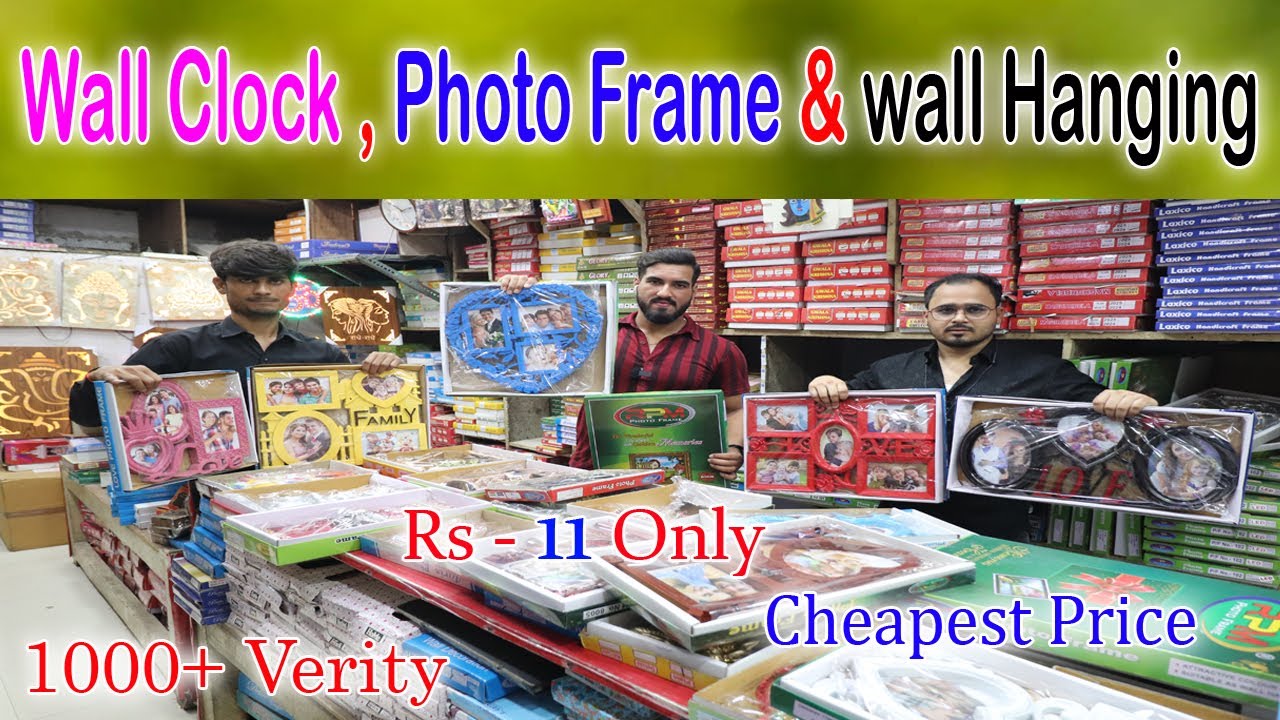 सबसे सस्ता Wall Clock , Photo Frame & wall Hanging खरीदे Direct manufacture से | 1000+ Verity