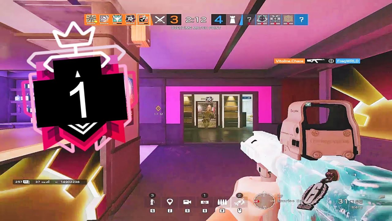 Top 1 Champion In Rainbow Six Siege...
