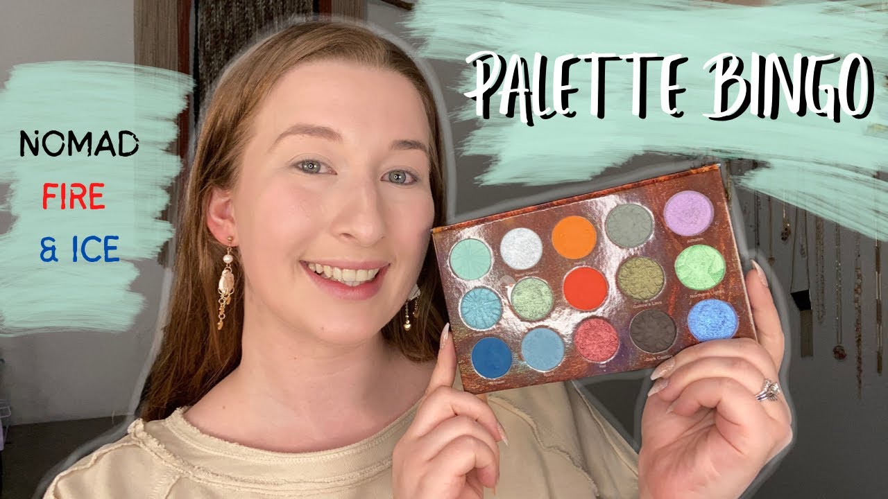 PALETTE BINGO | Nomad Iceland Fire & Ice Palette | ep. 6